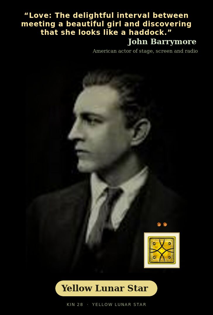 John Barrymore · Yellow Lunar Star