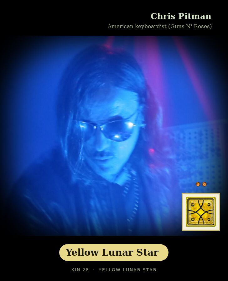 Chris Pitman · Yellow Lunar Star