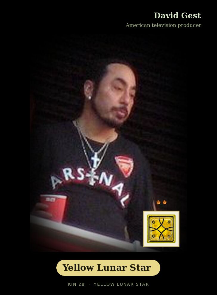 David Gest · Yellow Lunar Star