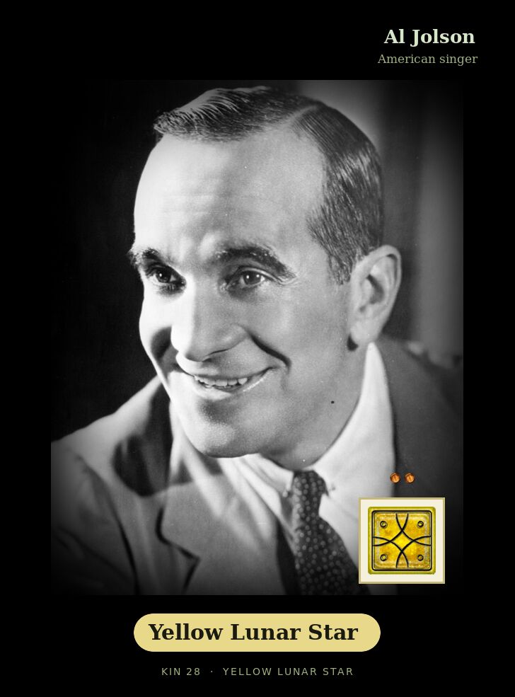 Al Jolson · Yellow Lunar Star