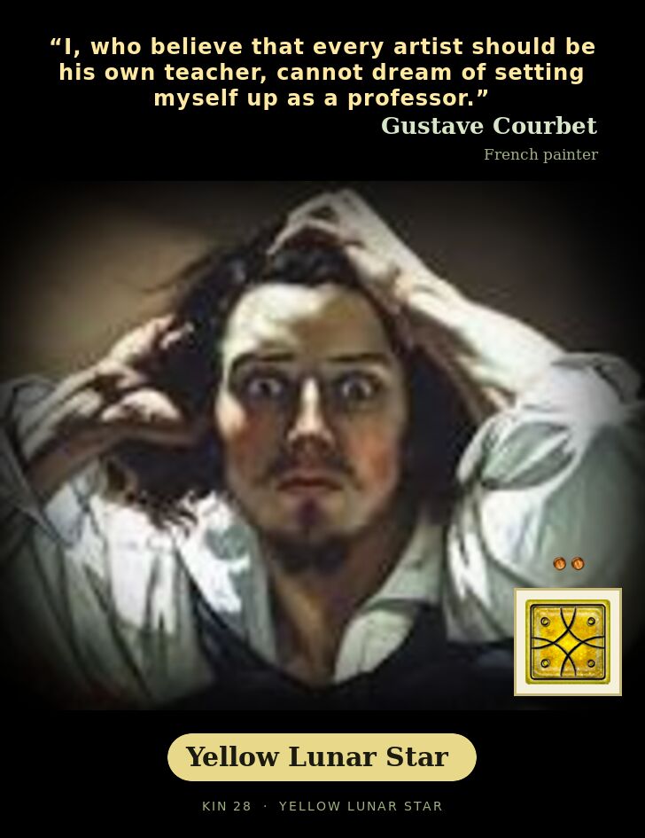 Gustave Courbet · Yellow Lunar Star