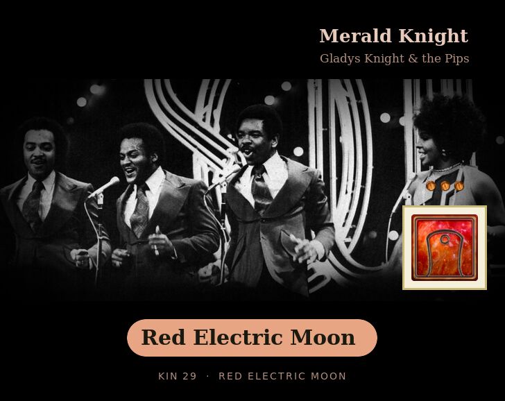 Merald Knight · Red Electric Moon
