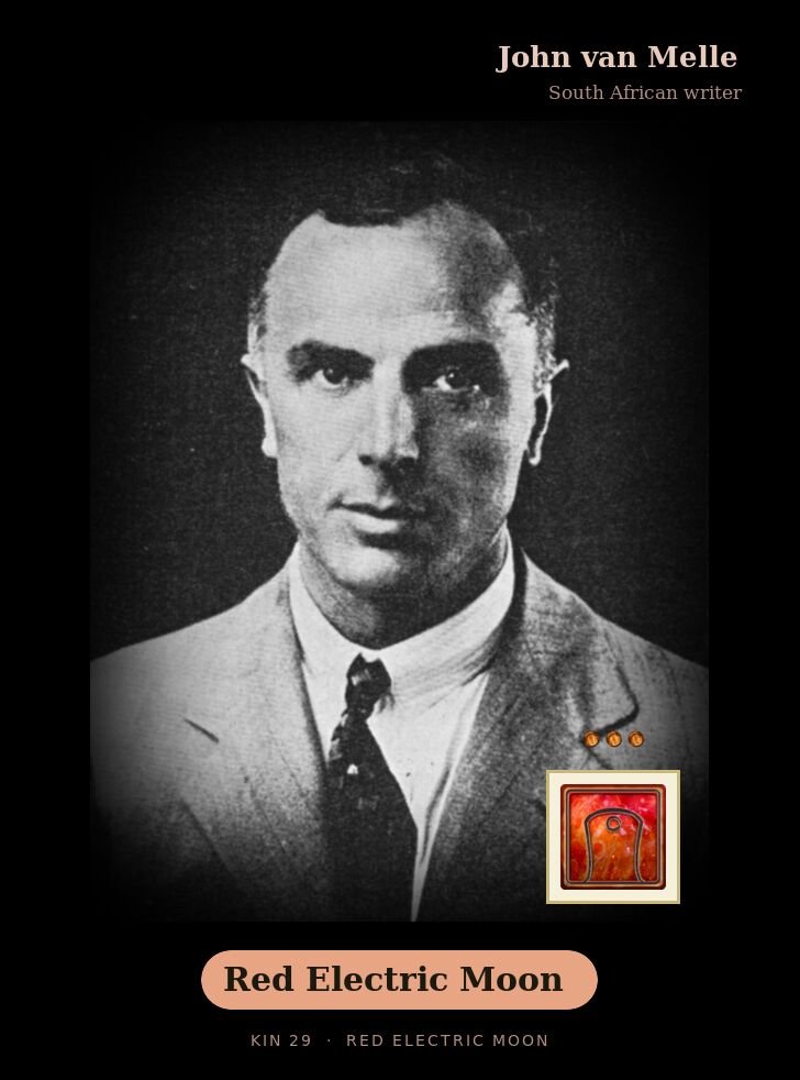 John van Melle · Red Electric Moon