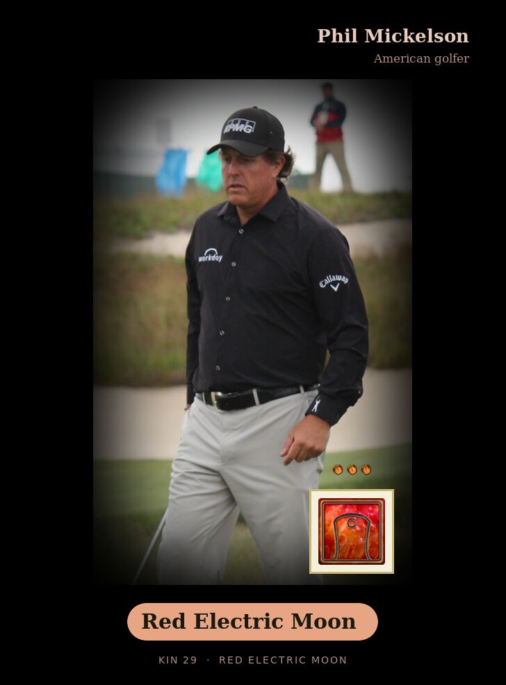 Phil Mickelson · Red Electric Moon