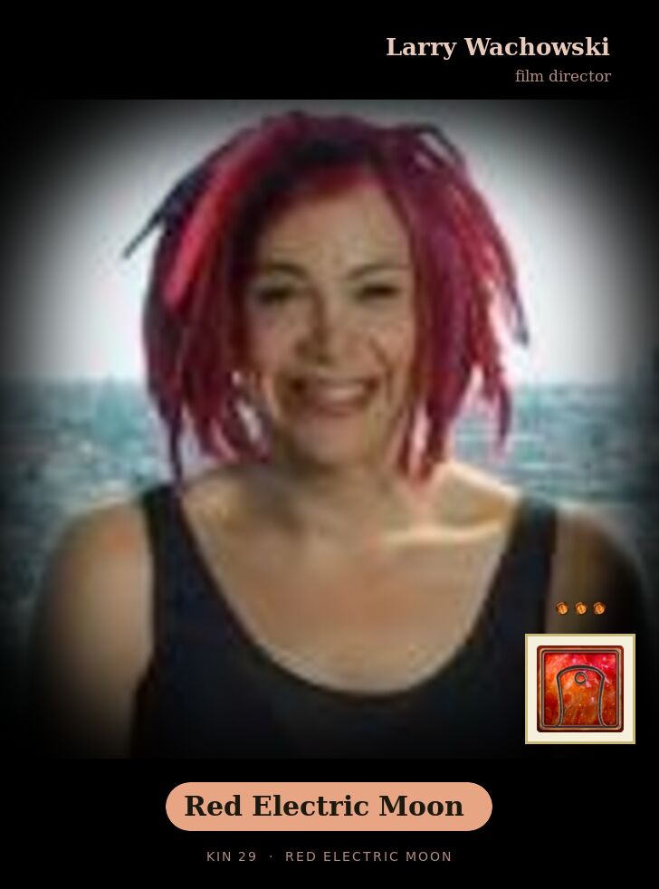 Larry Wachowski · Red Electric Moon
