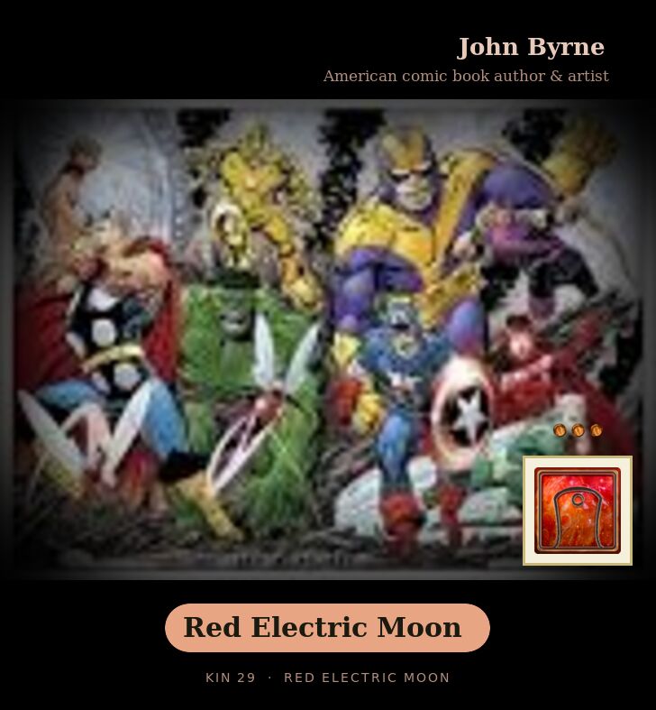John Byrne · Red Electric Moon