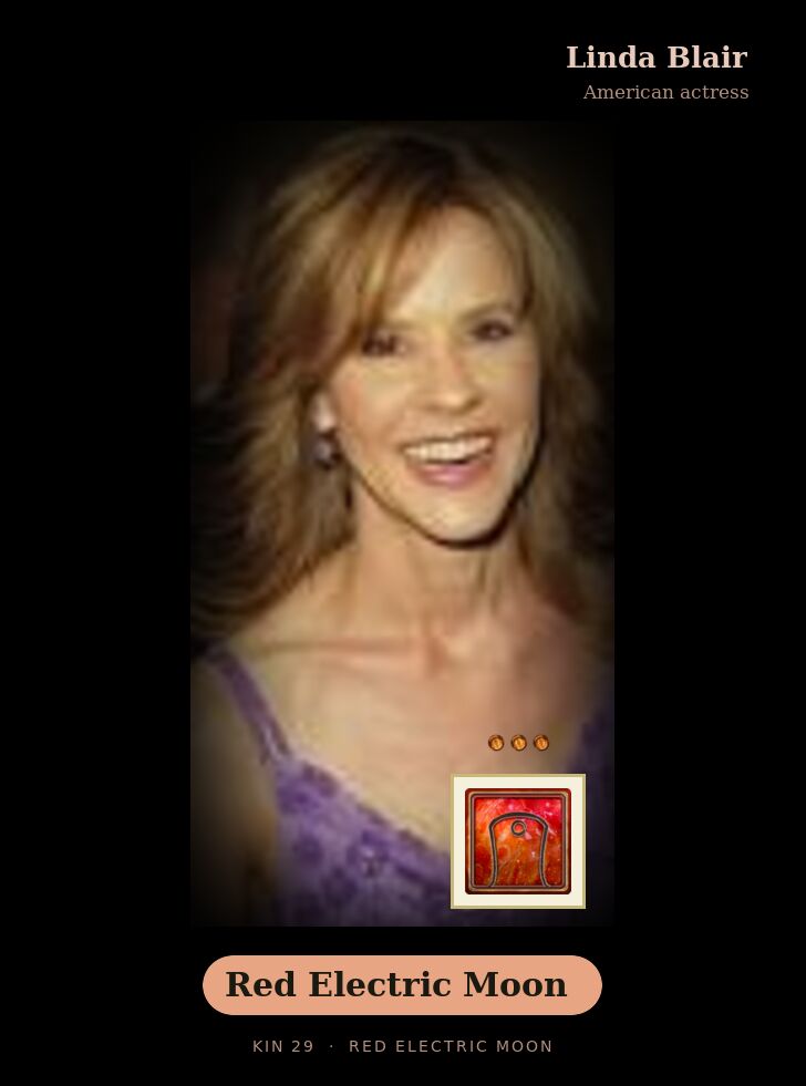 Linda Blair · Red Electric Moon