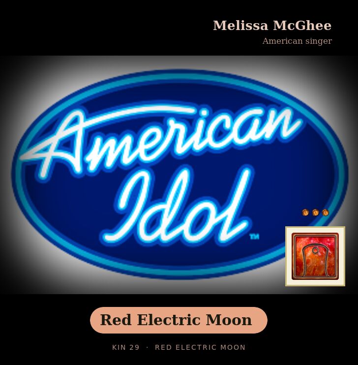 Melissa McGhee · Red Electric Moon