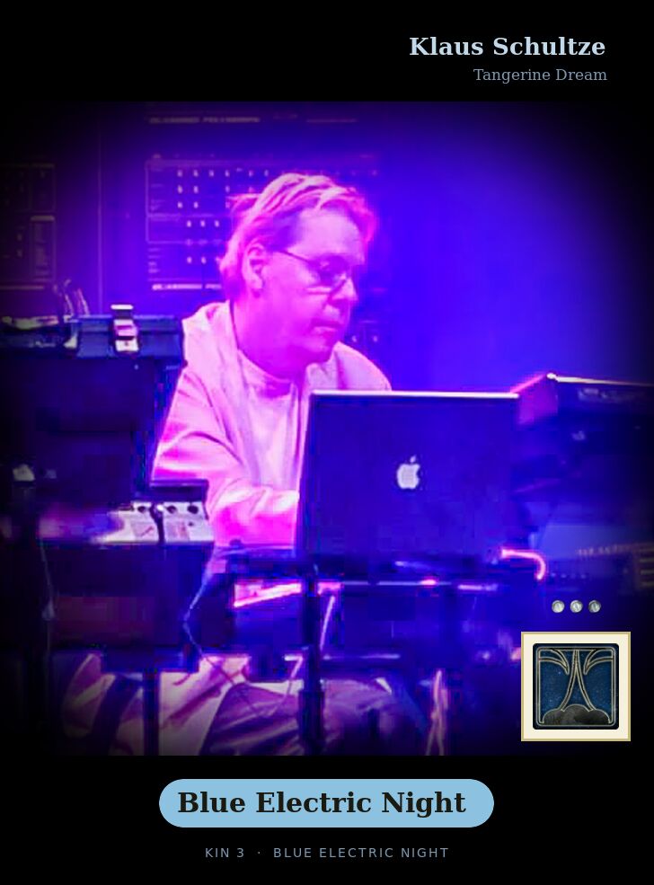 Klaus Schultze · Blue Electric Night