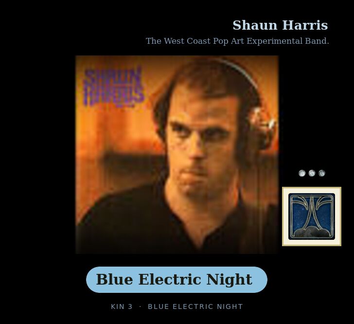 Shaun Harris · Blue Electric Night
