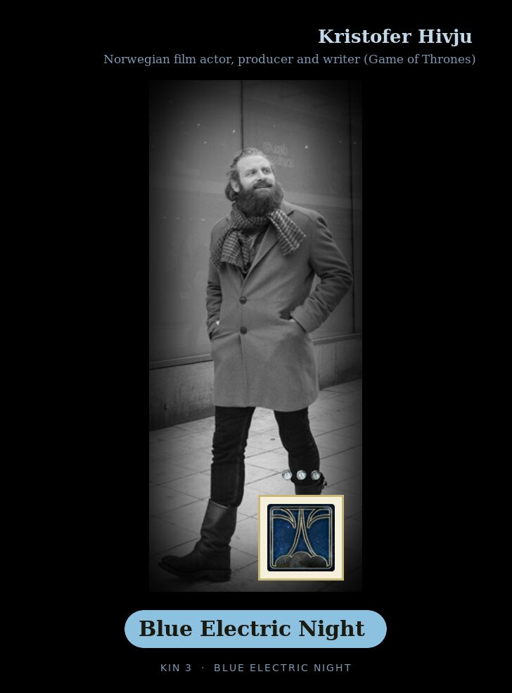Kristofer Hivju · Blue Electric Night