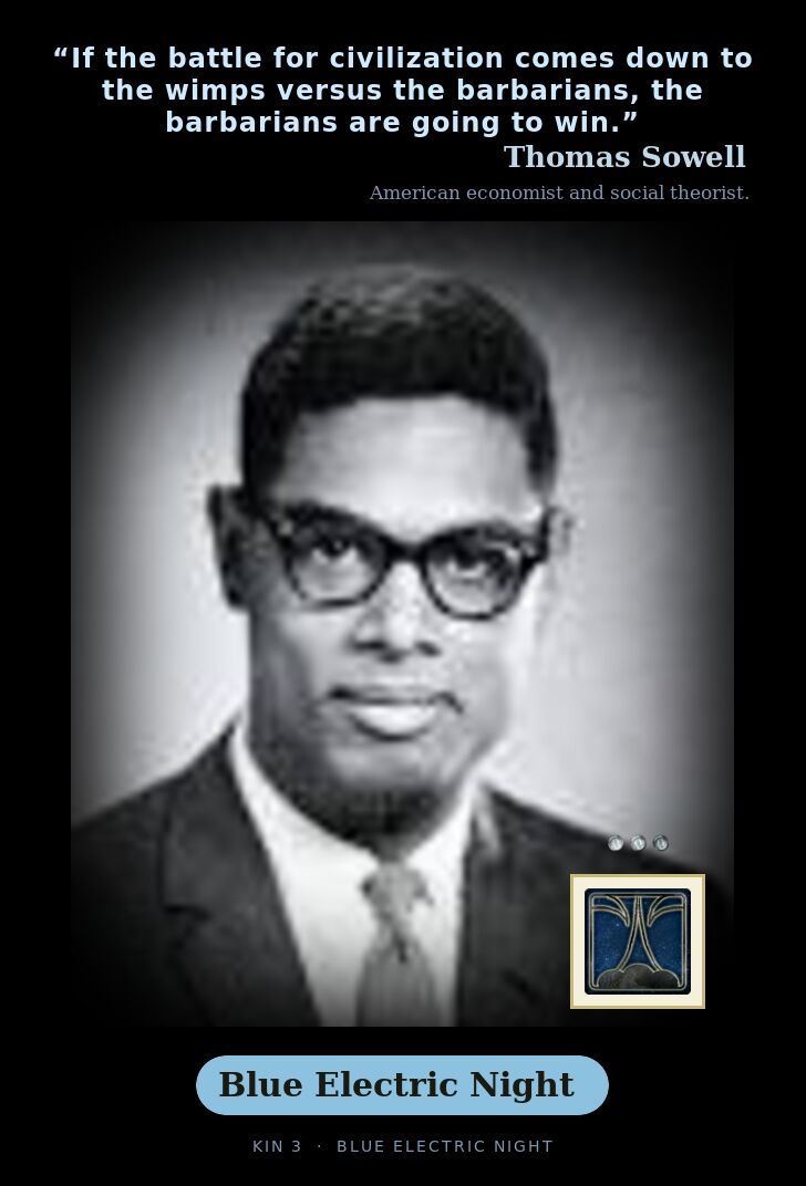 Thomas Sowell · Blue Electric Night