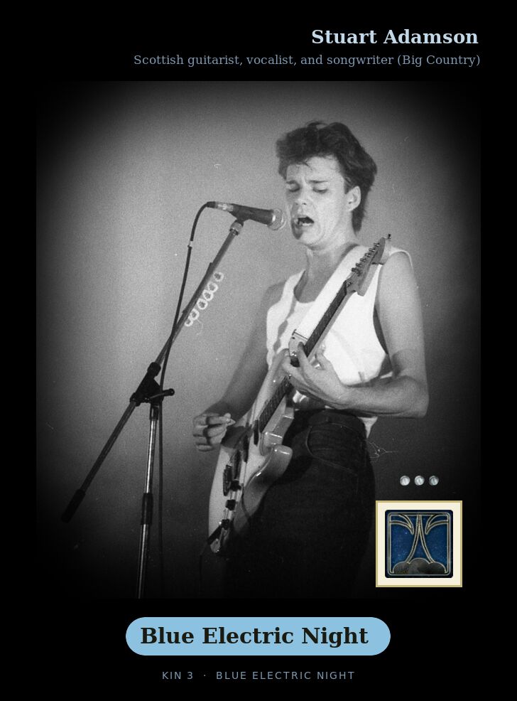 Stuart Adamson · Blue Electric Night