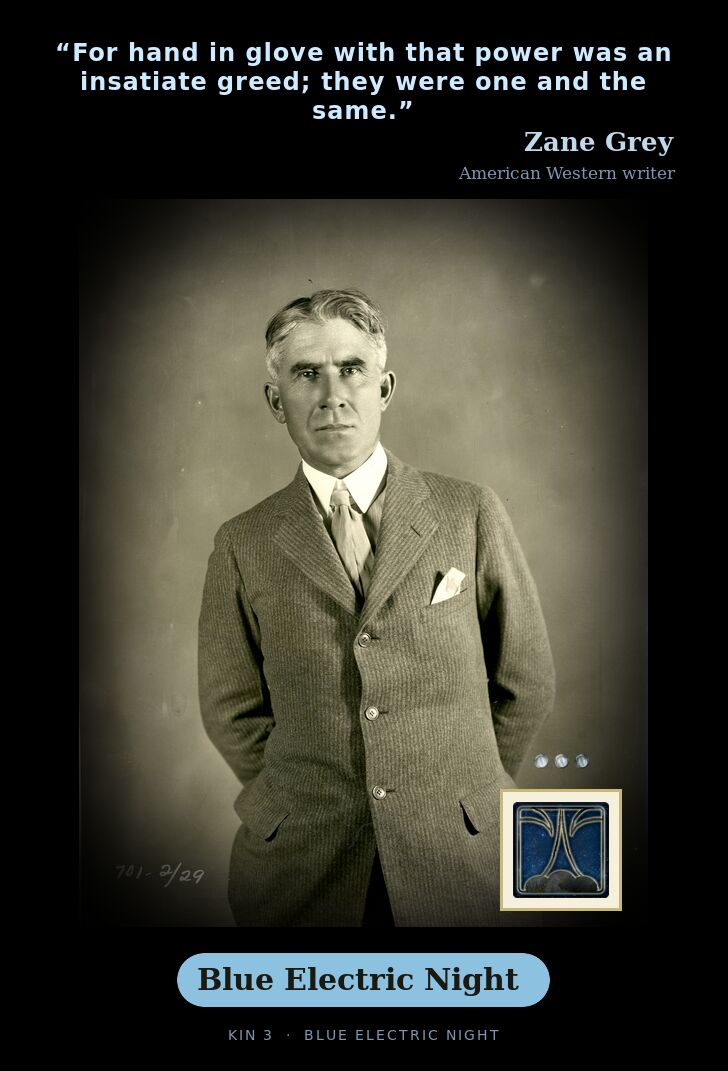 Zane Grey · Blue Electric Night