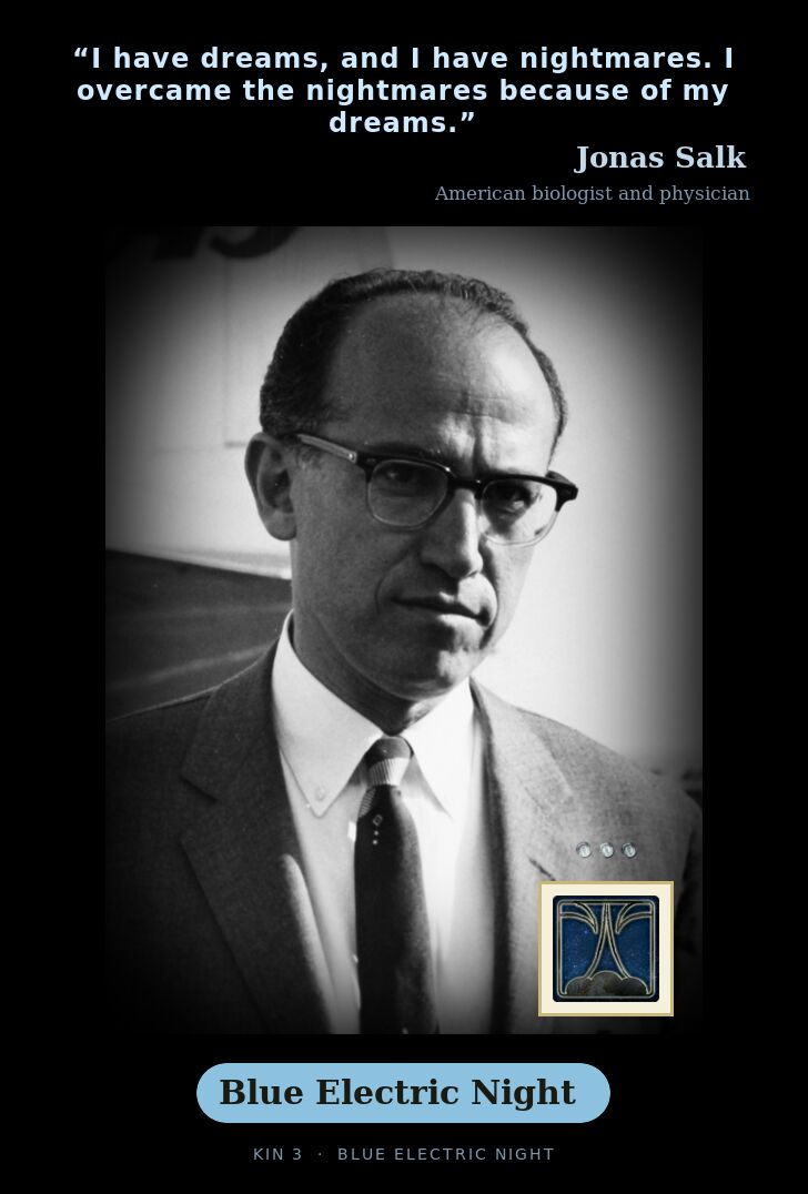 Jonas Salk · Blue Electric Night