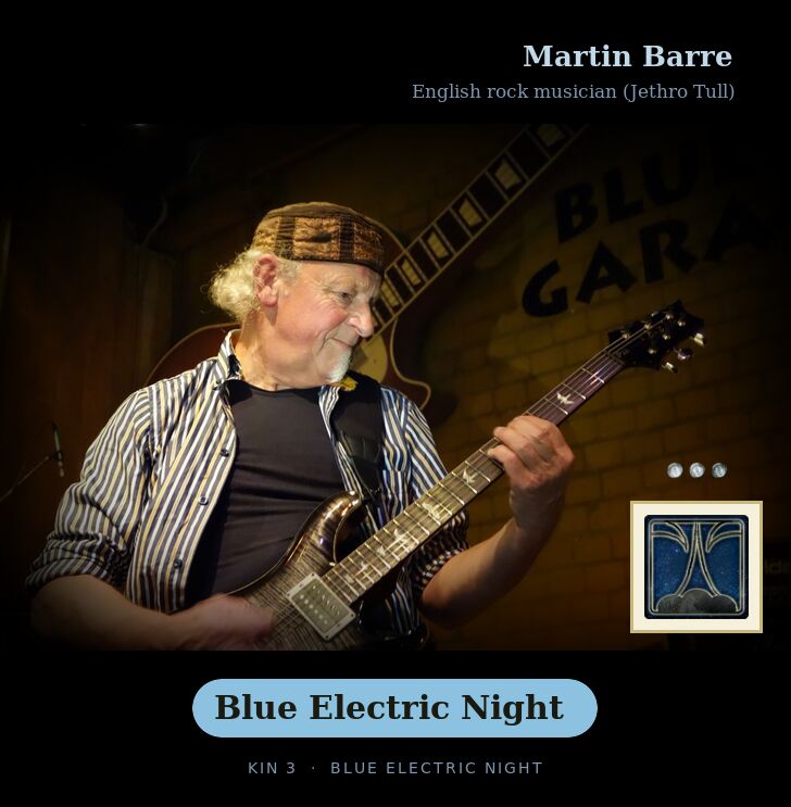 Martin Barre · Blue Electric Night