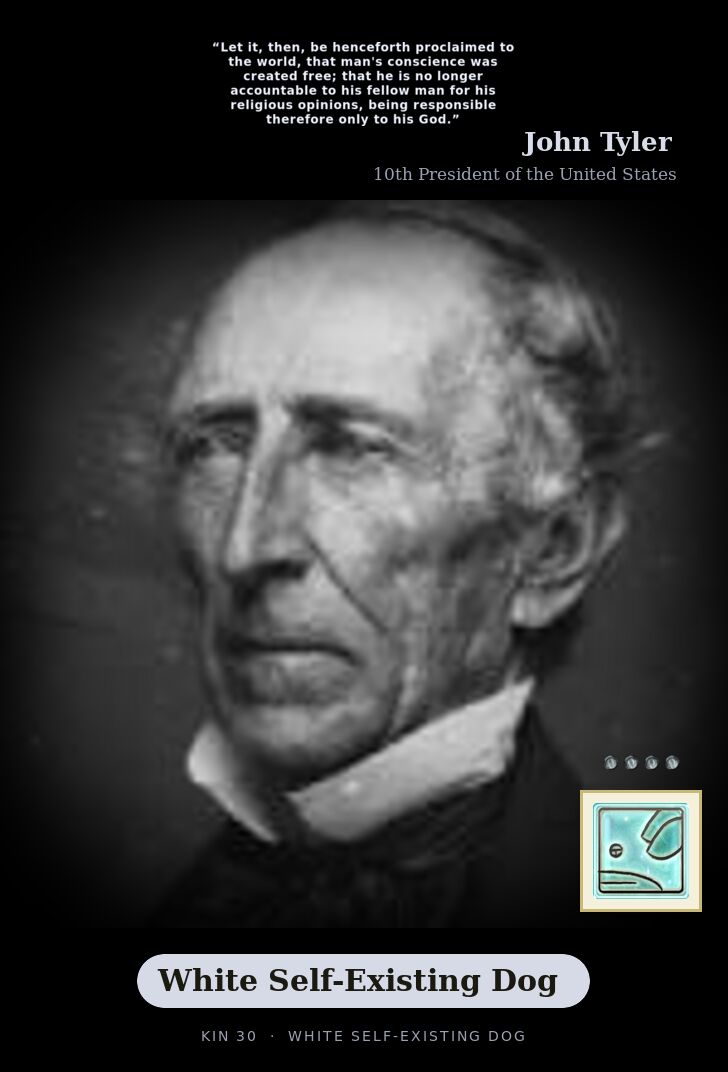 John Tyler · White Self-Existing Dog