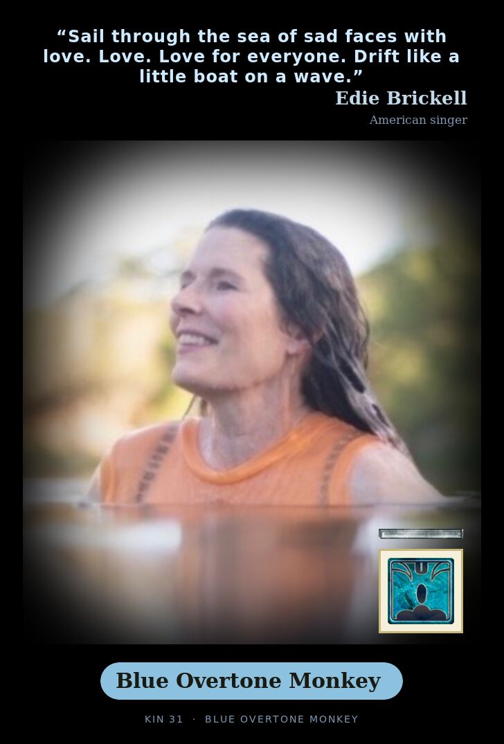 Edie Brickell · Blue Overtone Monkey