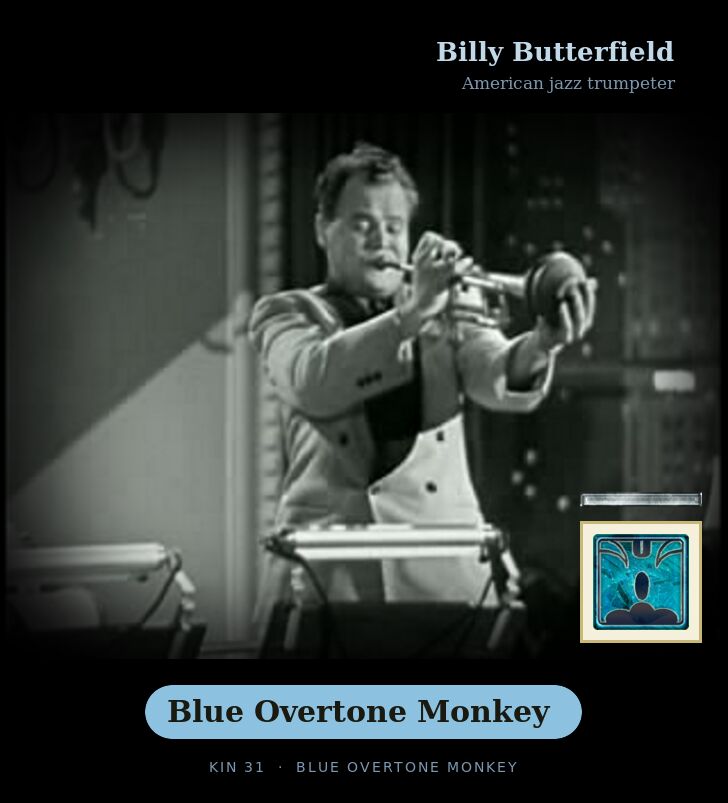 Billy Butterfield · Blue Overtone Monkey