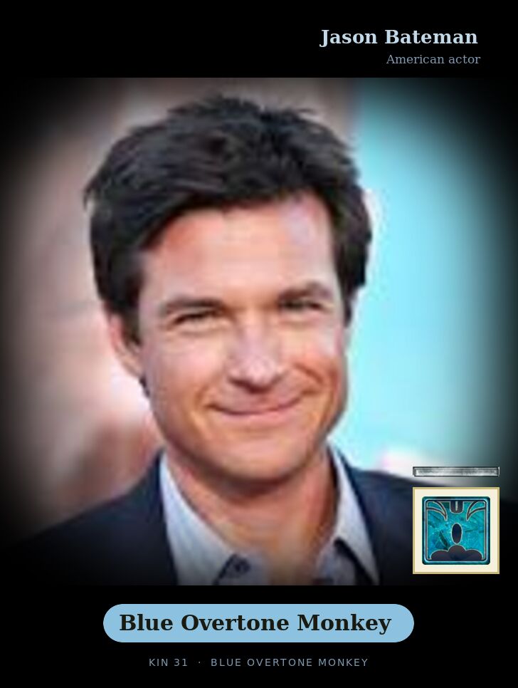 Jason Bateman · Blue Overtone Monkey