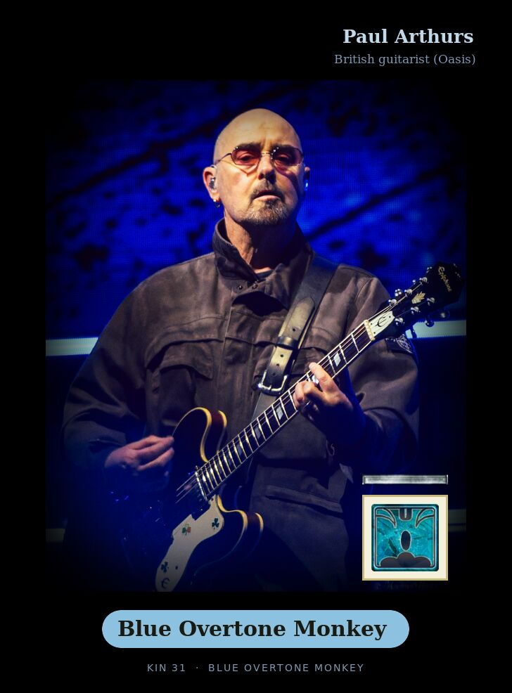 Paul Arthurs · Blue Overtone Monkey