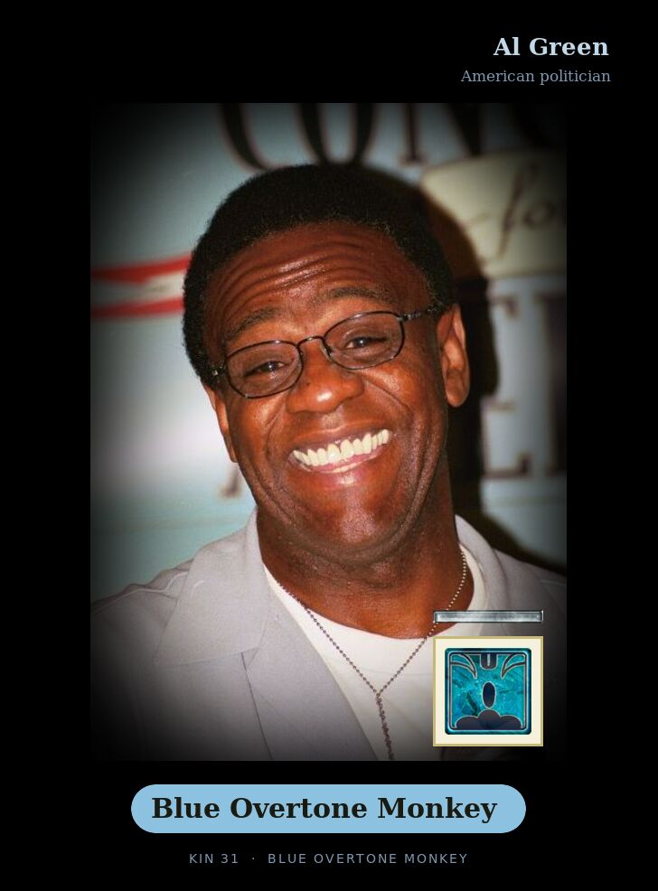 Al Green · Blue Overtone Monkey