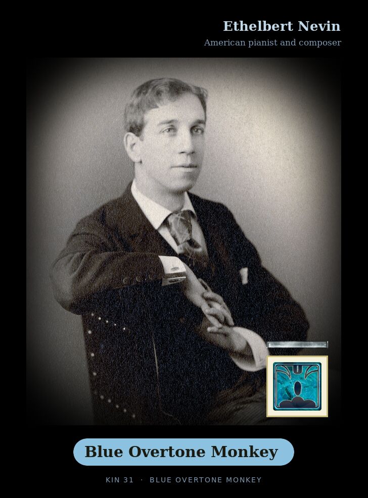 Ethelbert Nevin · Blue Overtone Monkey