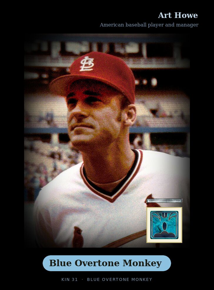 Art Howe · Blue Overtone Monkey