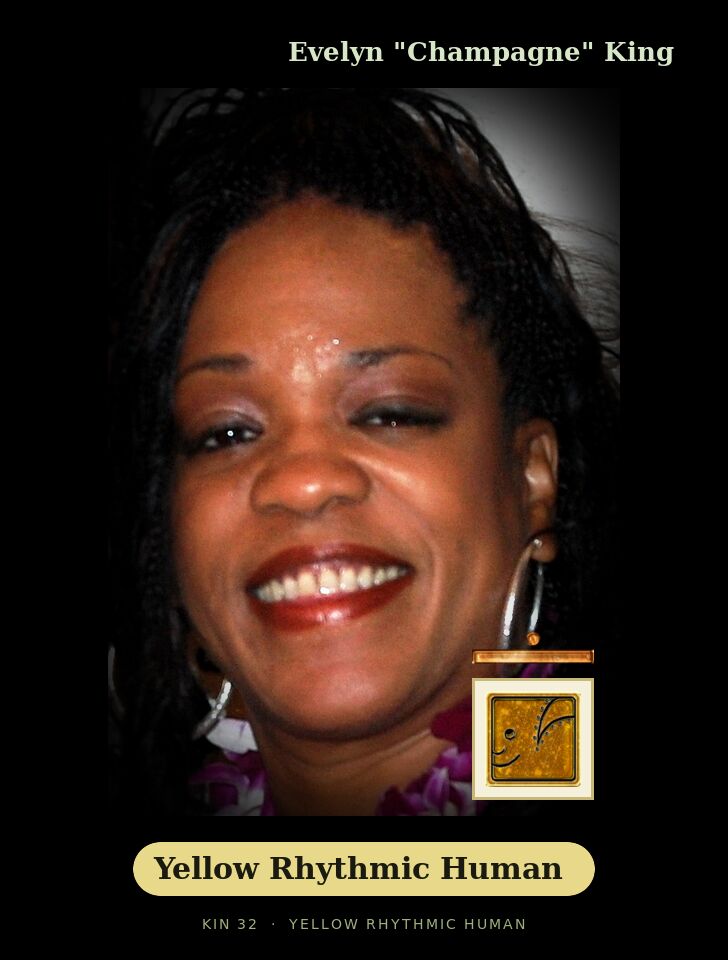 Evelyn "Champagne" King · Yellow Rhythmic Human