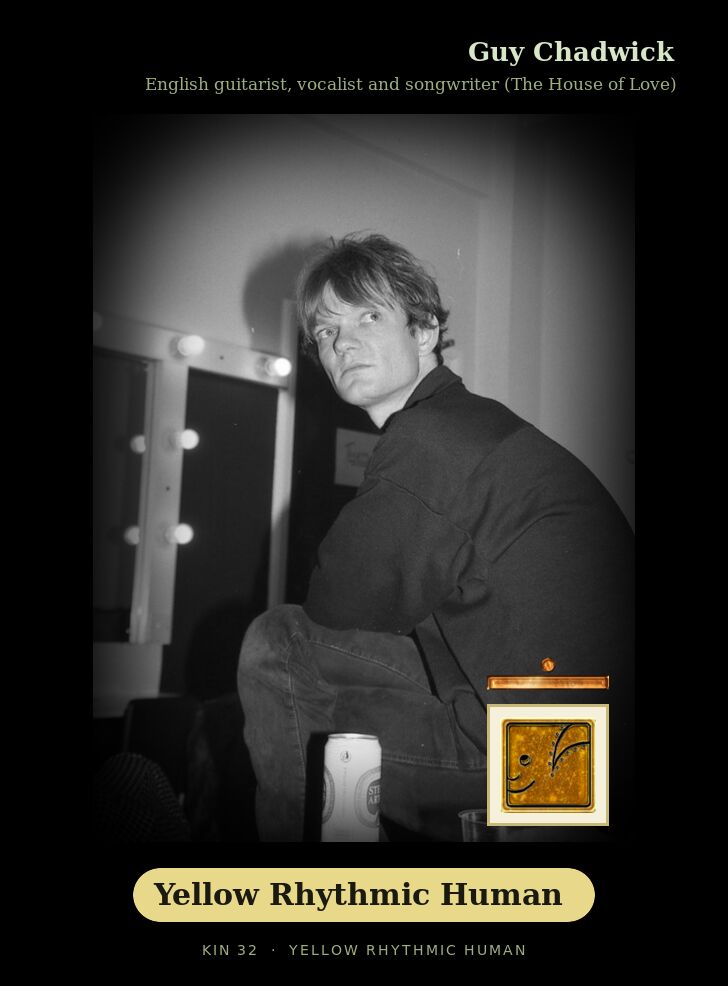 Guy Chadwick · Yellow Rhythmic Human