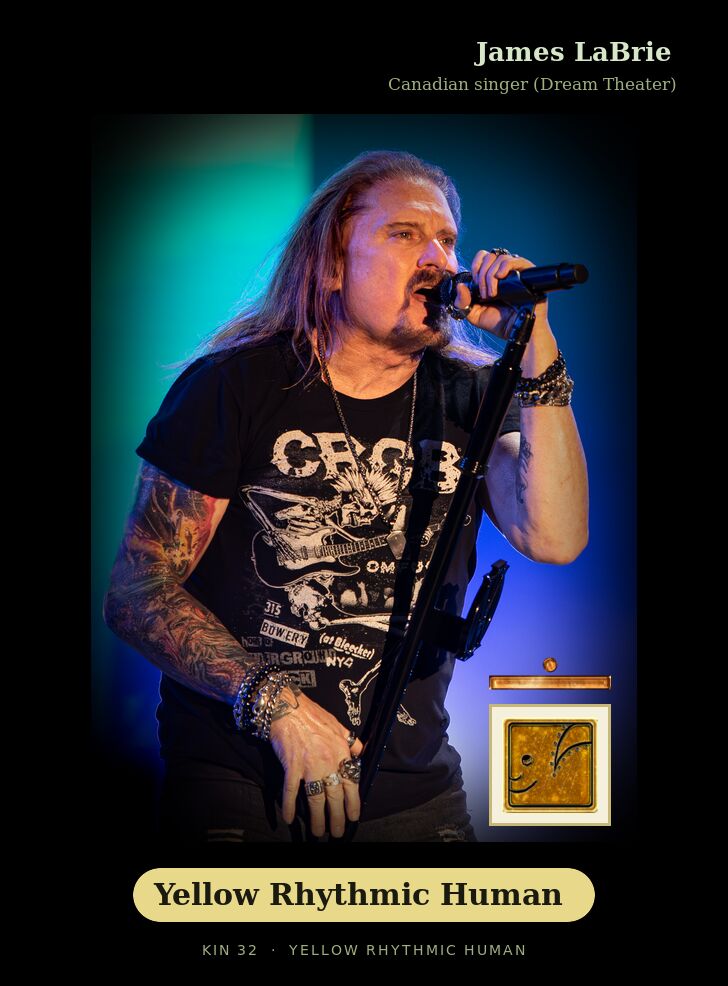 James LaBrie · Yellow Rhythmic Human