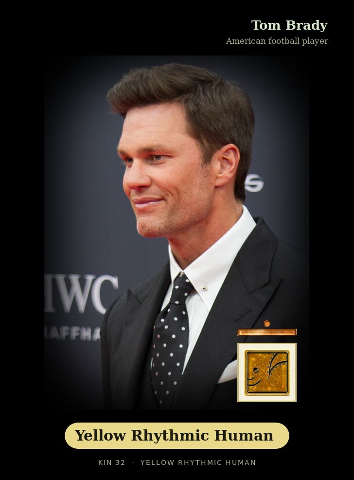 Tom Brady · Yellow Rhythmic Human