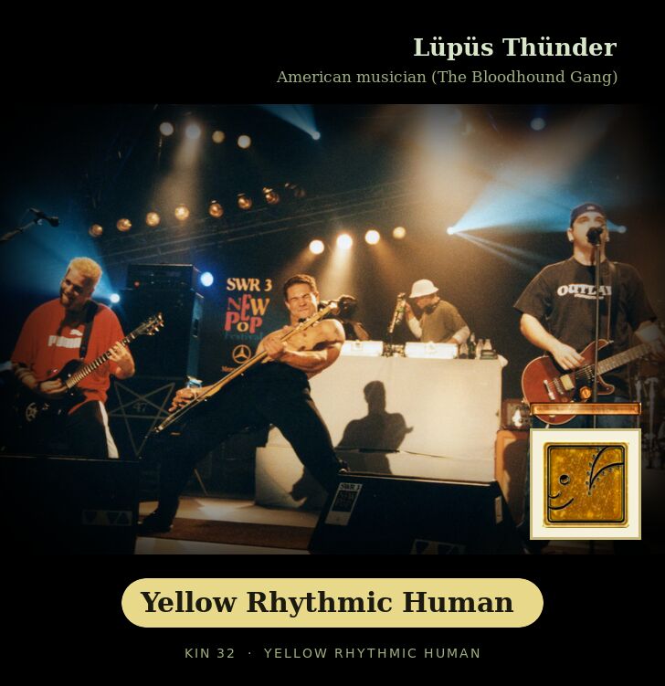 Lüpüs Thünder · Yellow Rhythmic Human