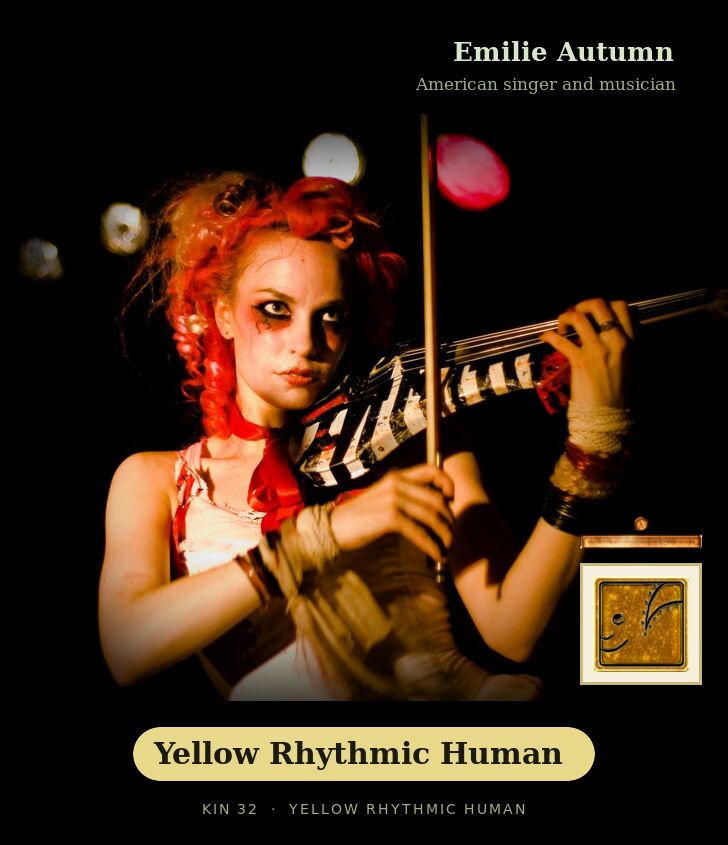 Emilie Autumn · Yellow Rhythmic Human