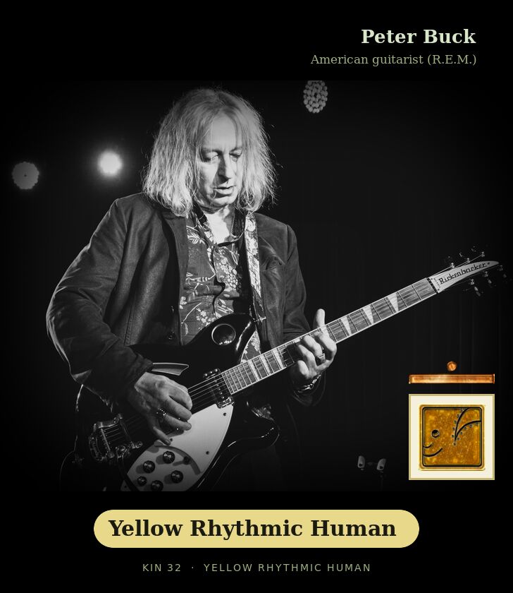 Peter Buck · Yellow Rhythmic Human