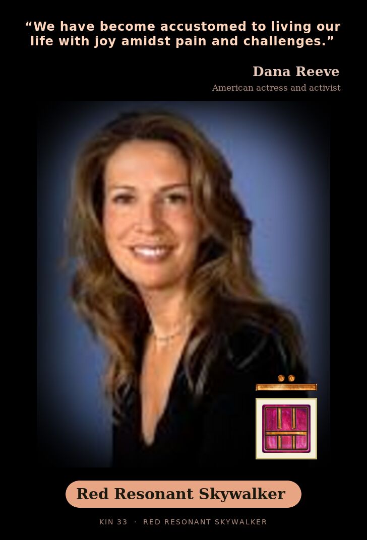 Dana Reeve · Red Resonant Skywalker