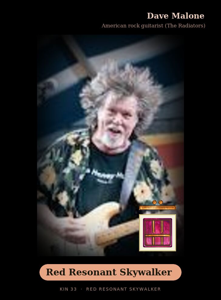 Dave Malone · Red Resonant Skywalker