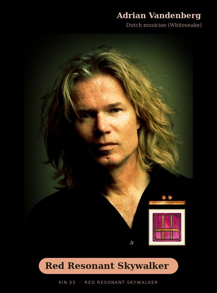 Adrian Vandenberg · Red Resonant Skywalker