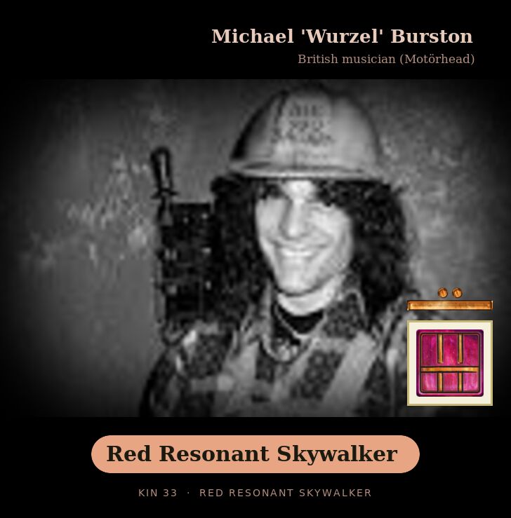 Michael 'Wurzel' Burston · Red Resonant Skywalker