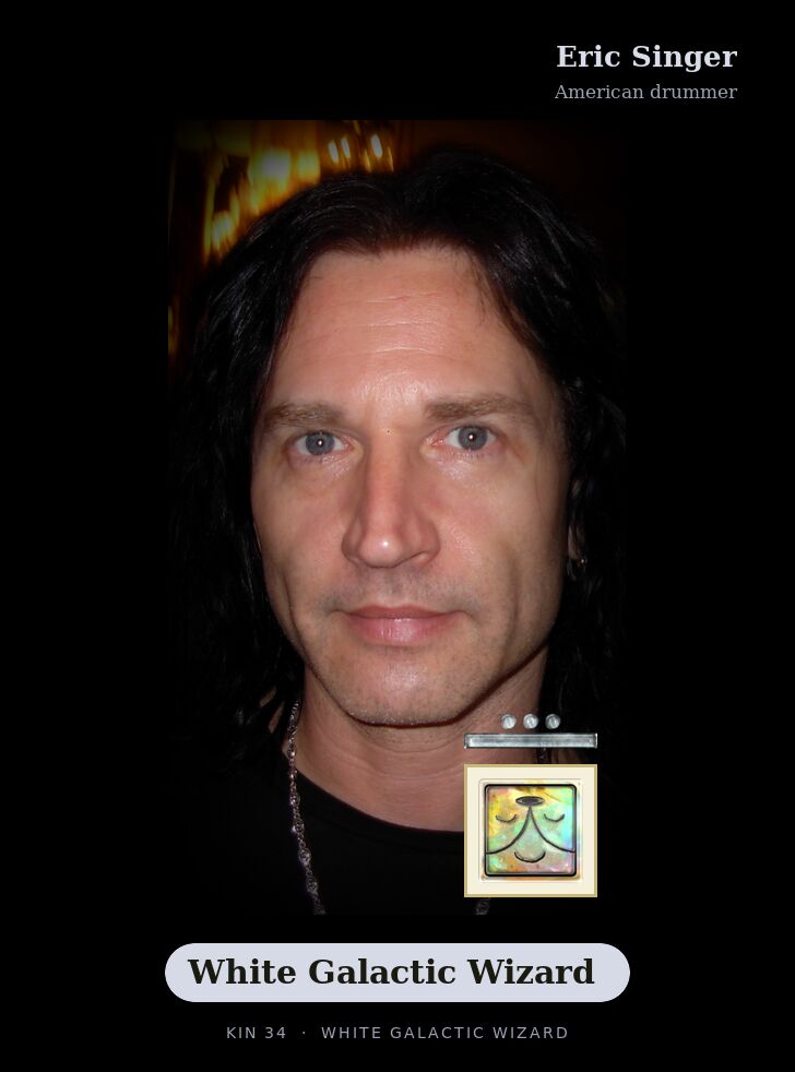 Eric Singer · White Galactic Wizard