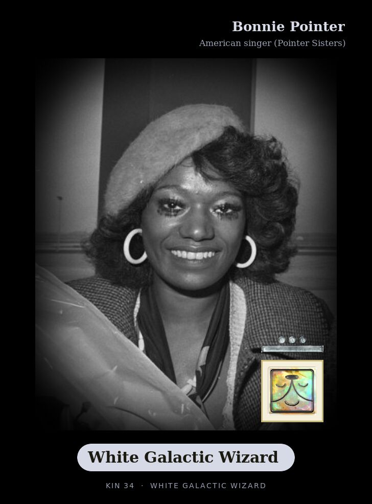 Bonnie Pointer · White Galactic Wizard