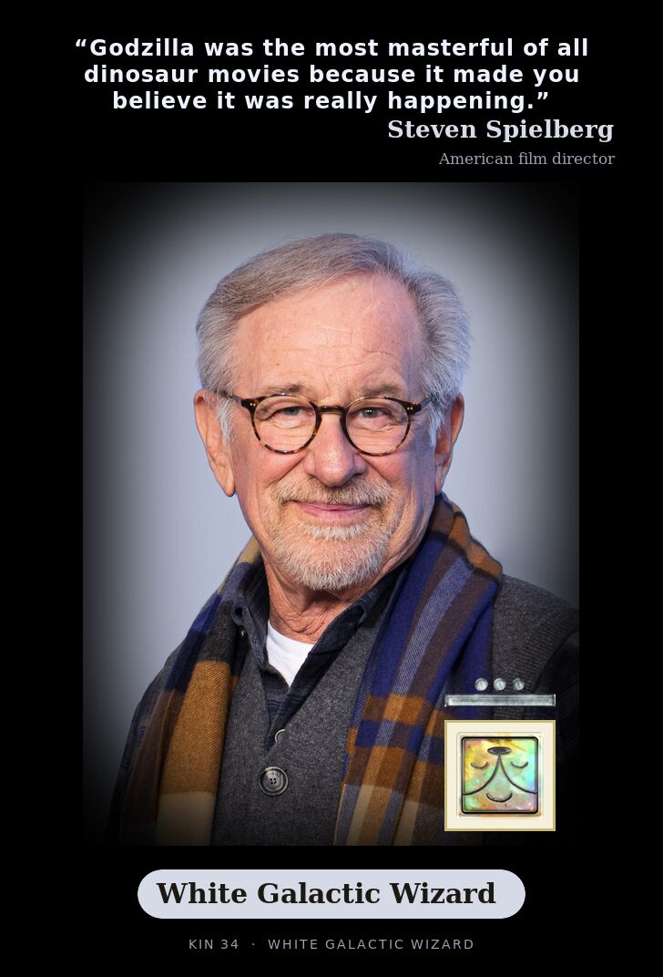 Steven Spielberg · White Galactic Wizard