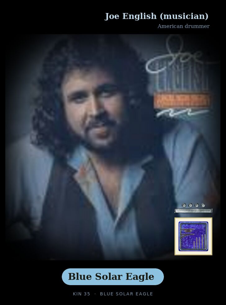 Joe English (musician) · Blue Solar Eagle