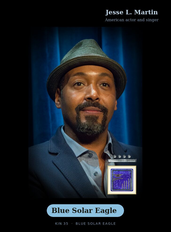 Jesse L. Martin · Blue Solar Eagle