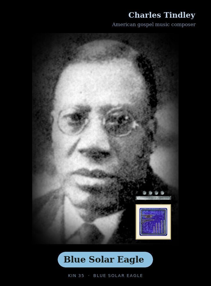 Charles Tindley · Blue Solar Eagle