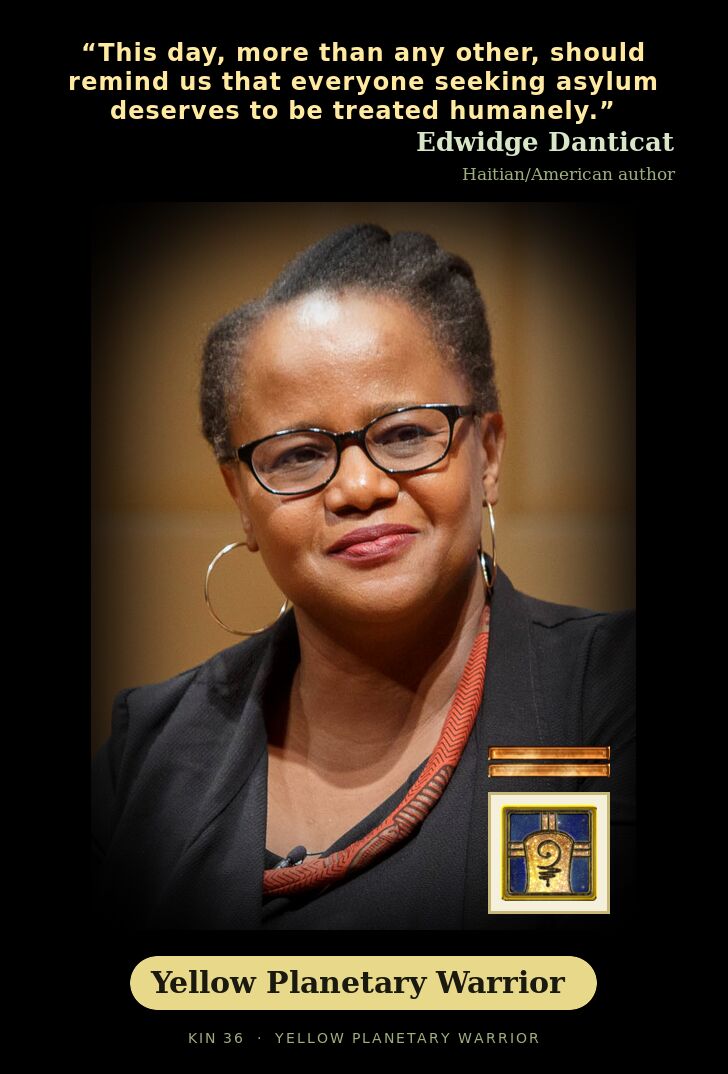 Edwidge Danticat · Yellow Planetary Warrior