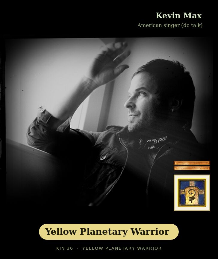 Kevin Max · Yellow Planetary Warrior