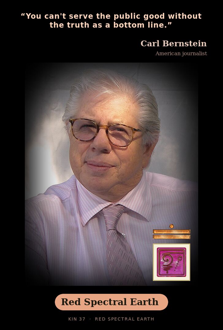 Carl Bernstein · Red Spectral Earth