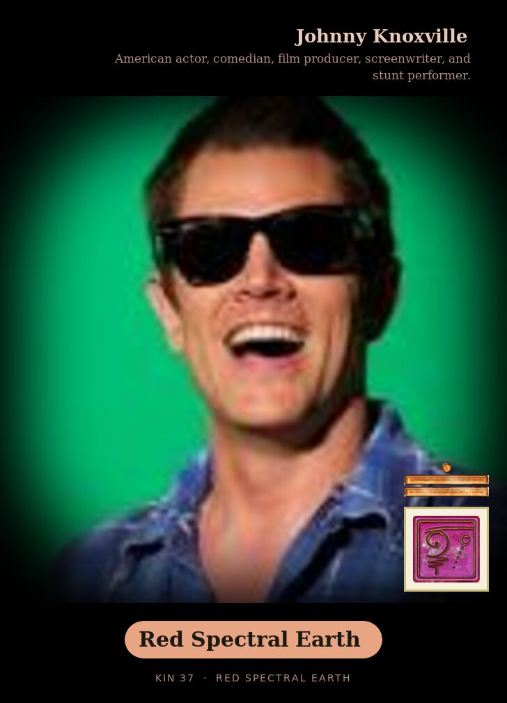 Johnny Knoxville · Red Spectral Earth