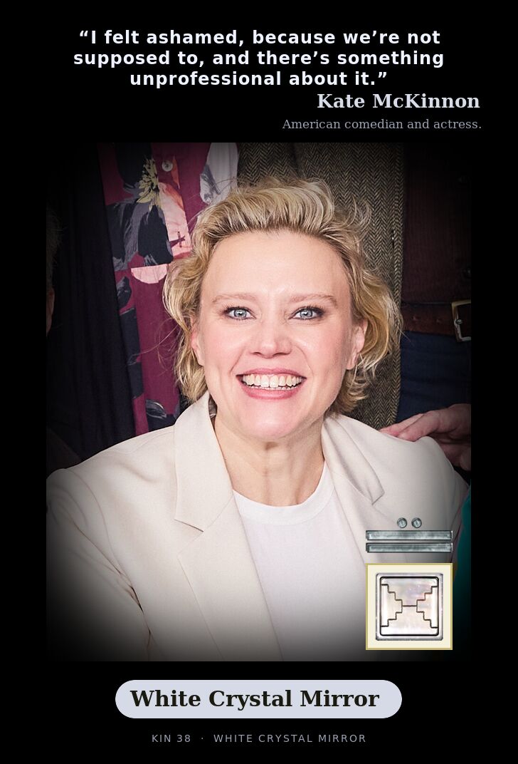 Kate McKinnon · White Crystal Mirror